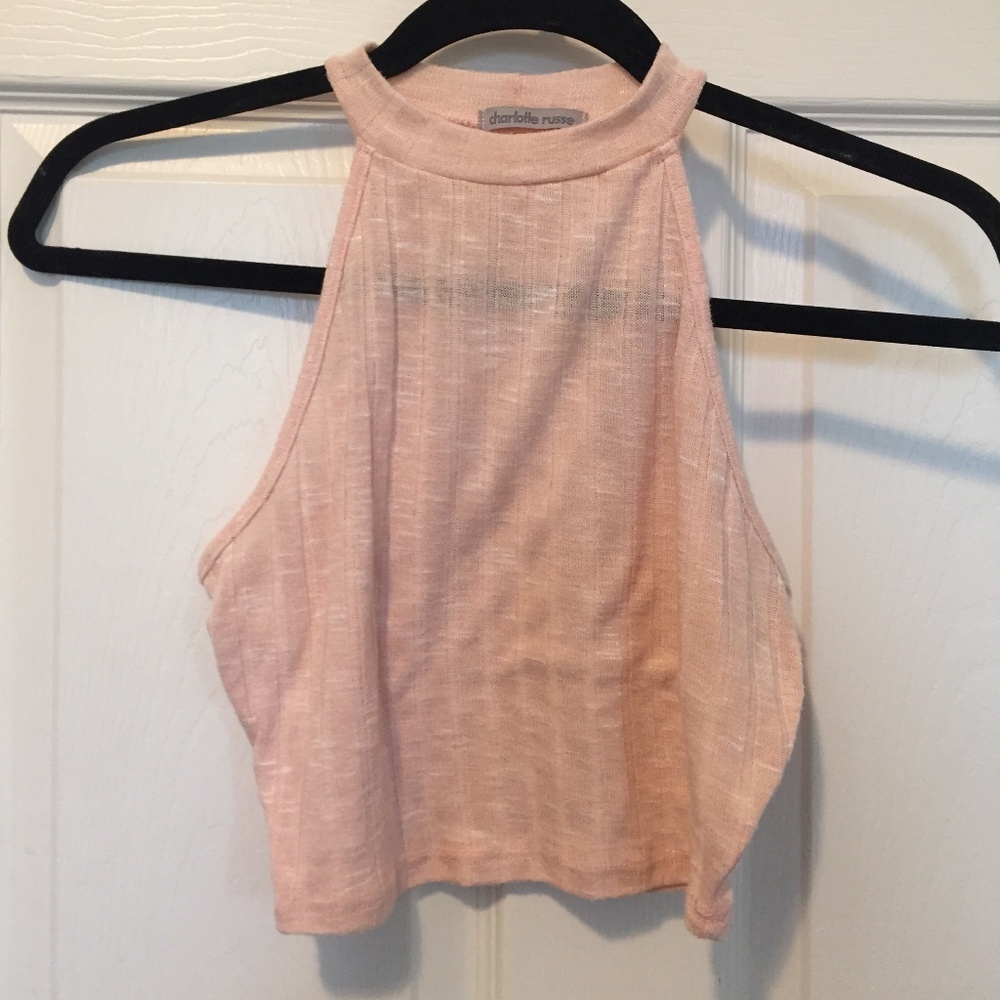 Pink Crop Top